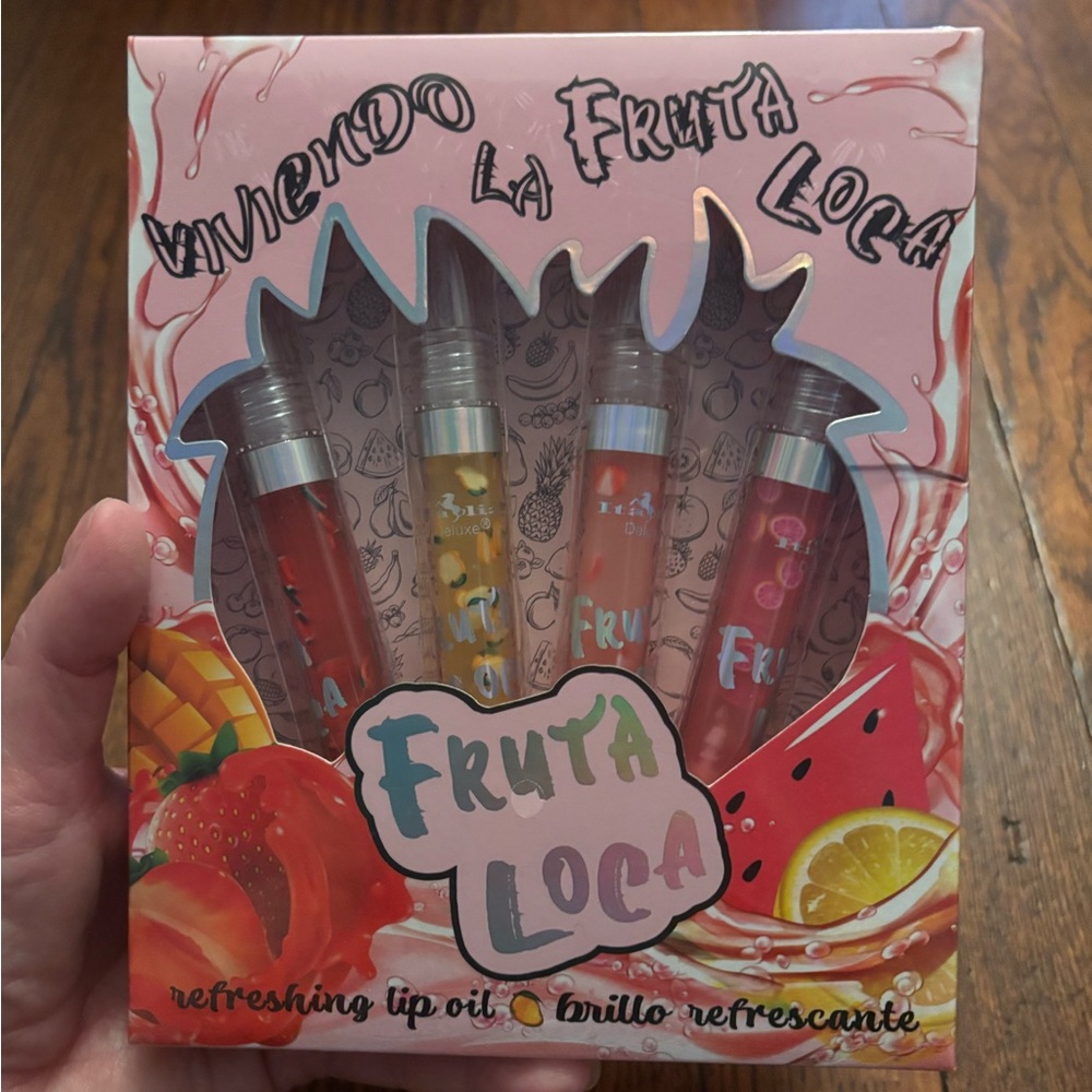 Fruta Loca 4-Piece Lip Oil Set